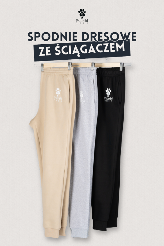 Spodnie dresowe ze ściągaczem Psiarski Dres 