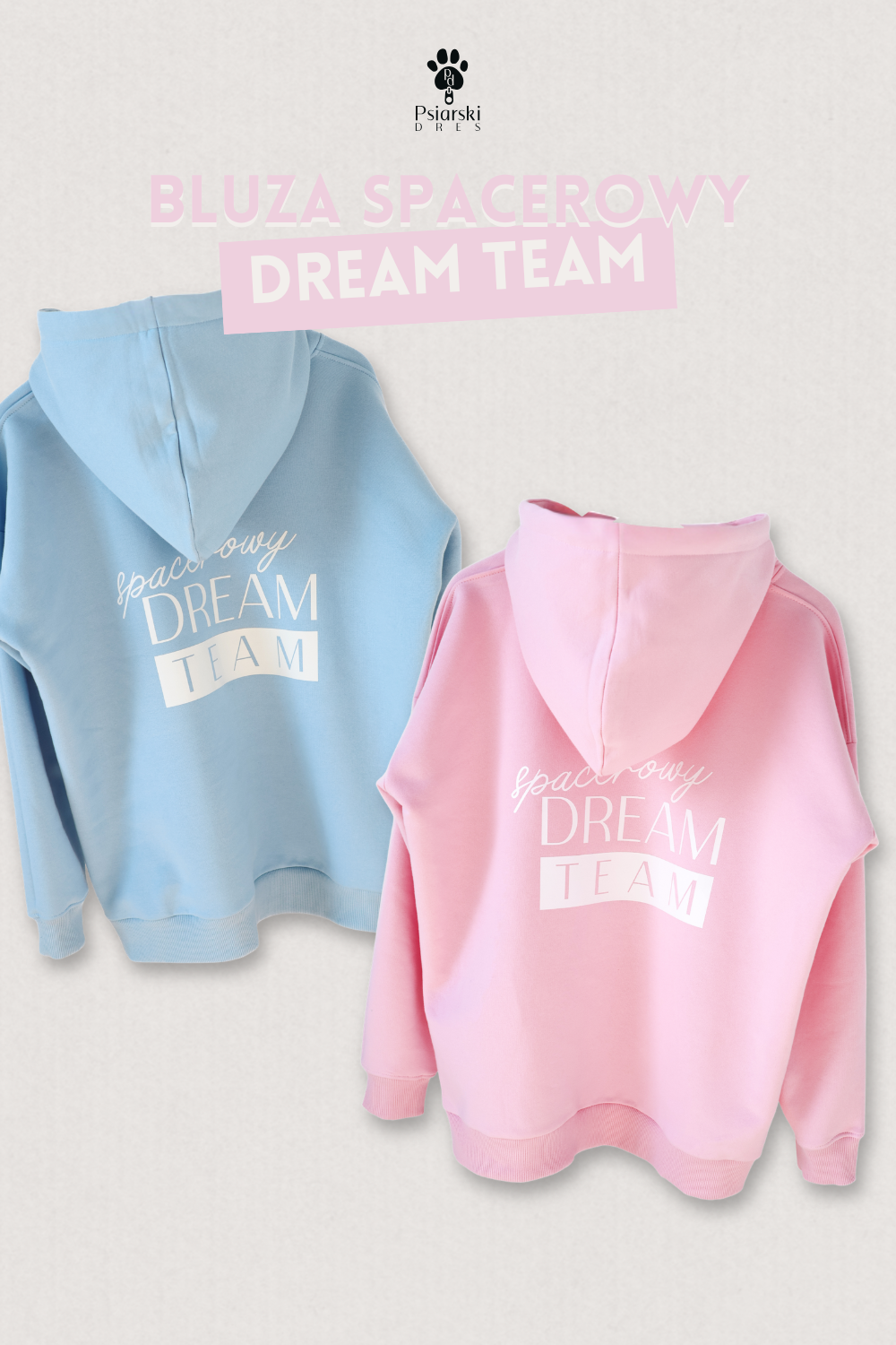 Bluza z kapturem Spacerowy Dream Team