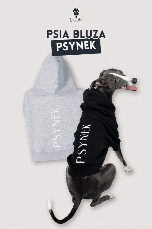 Psia bluza z kapturem Psynek