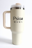 Napis: Psia Mama; Kolor: Beżowy